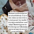 Wasbare billendoekjes Billenboetiek Misbaksels (bijvoorbeeld letters, naaifoutjes, te klein of groot)